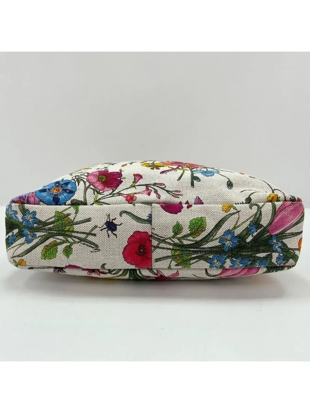 Gucci Handbag Canvas Floral